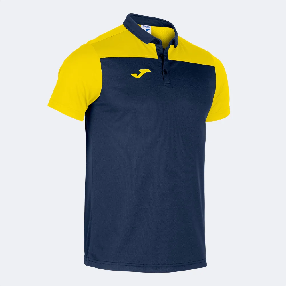 POLO COMBI — MARINEBLAU-GELB