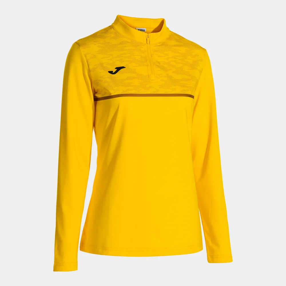 RECORD PRO SWEATSHIRT WOMEN — GELB