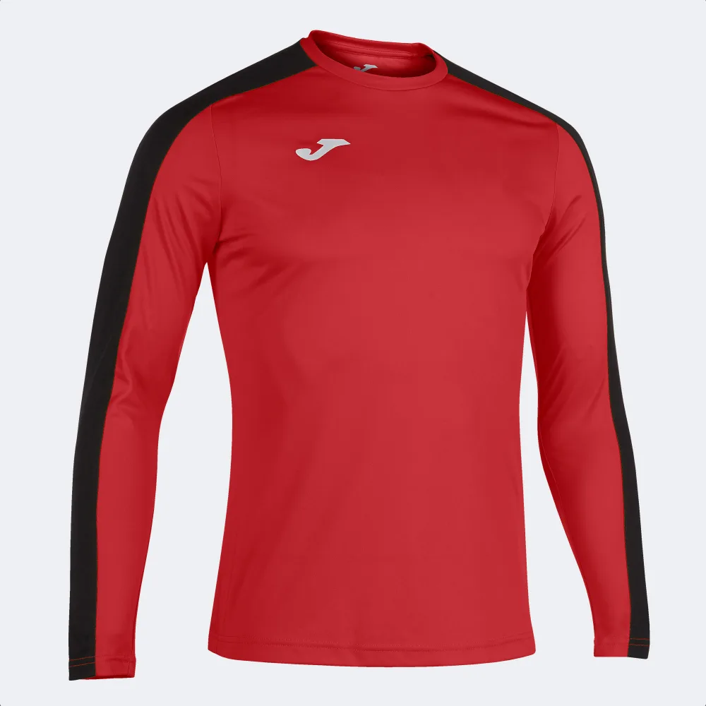 ACADEMY TRIKOT LONGSLEEVE — ROT-SCHWARZ