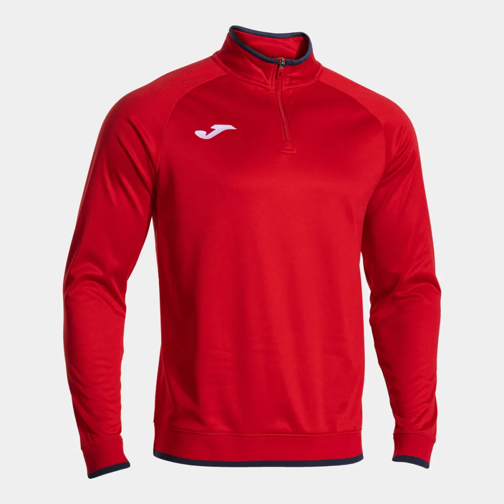 COMBI PREMIUM SWEATSHIRT — ROT-MARINEBLAU
