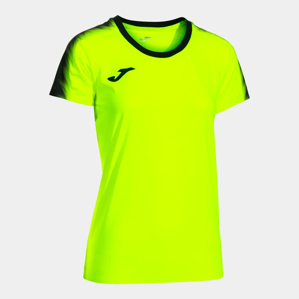 ELITE XII SHIRT WOMEN — FLUORGELB-SCHWARZ
