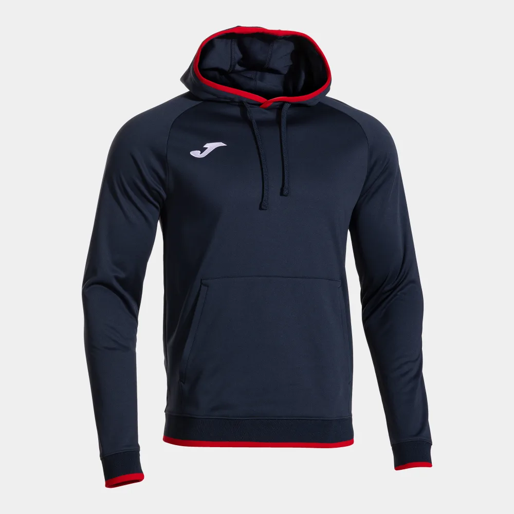 COMBI PREMIUM HOODIE — MARINEBLAU-ROT