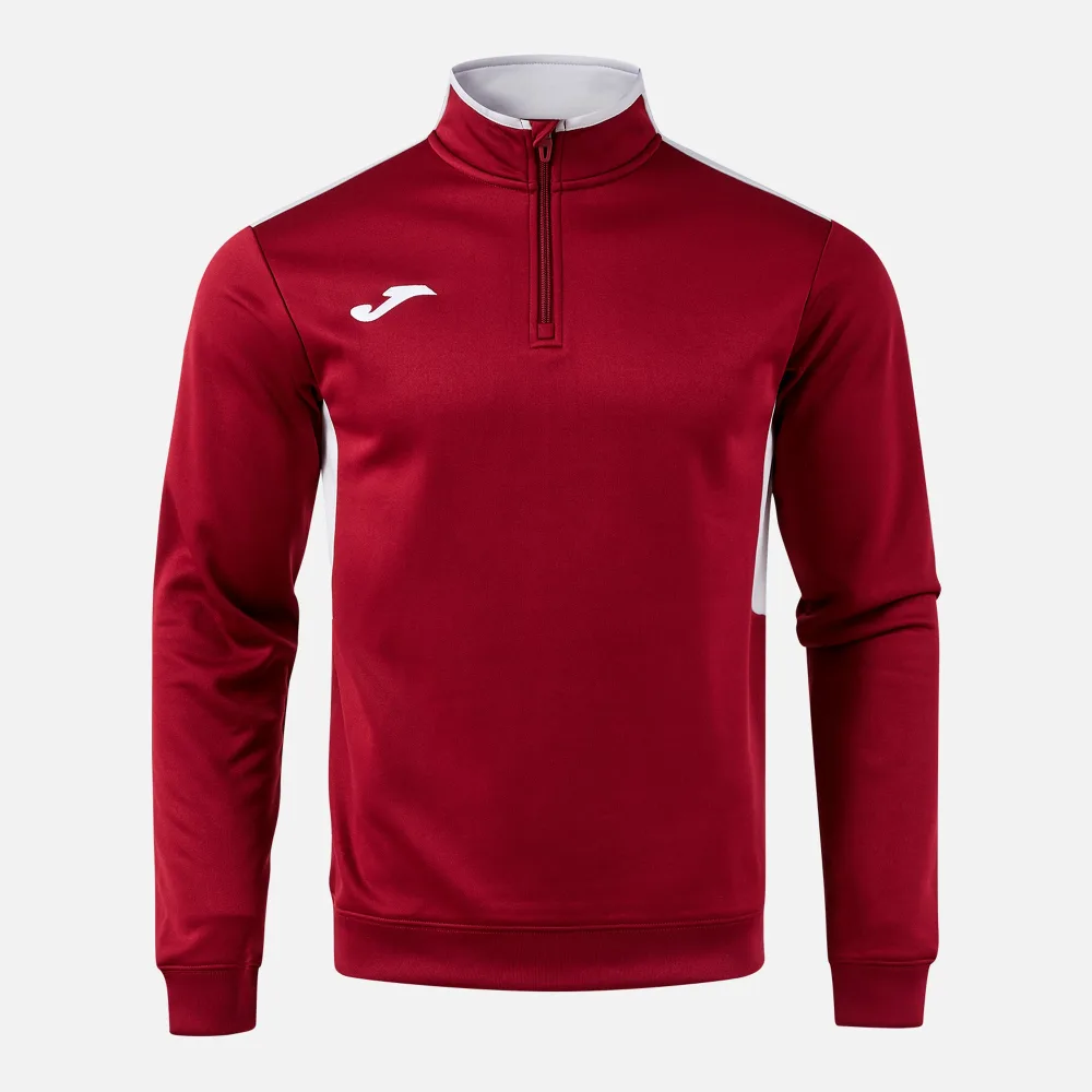 WINNER IV SWEATSHIRT — BURGUND-GRAU