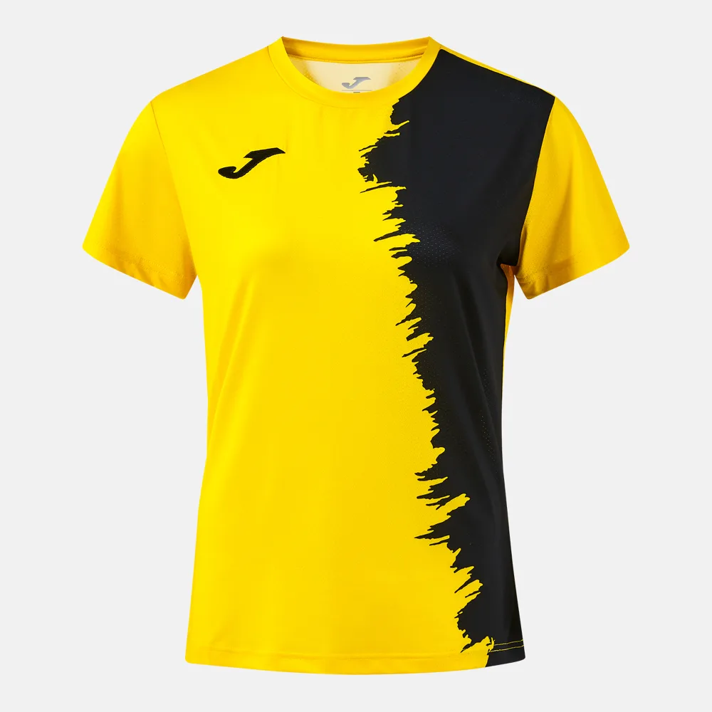 PICASHO SHIRT WOMEN — GELB-SCHWARZ