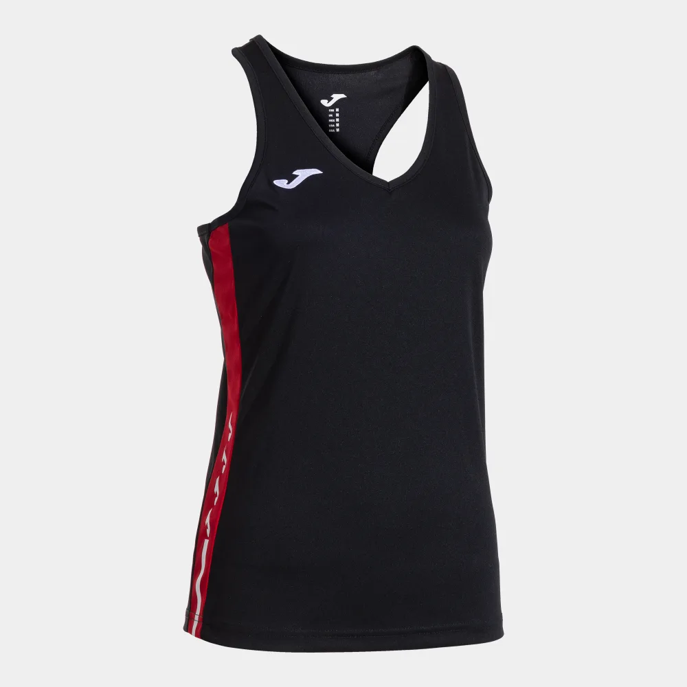 OLIMPIADA TANK TOP — SCHWARZ-ROT