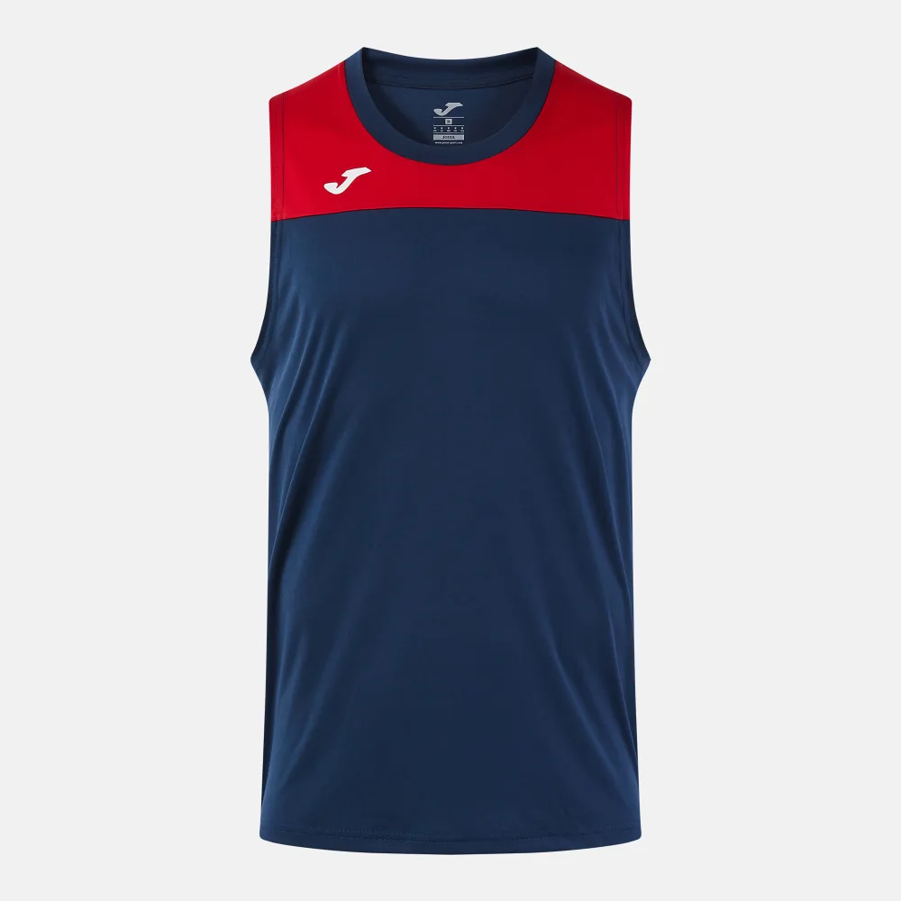 PHOENIX III SLEEVELESS — MARINEBLAU-ROT