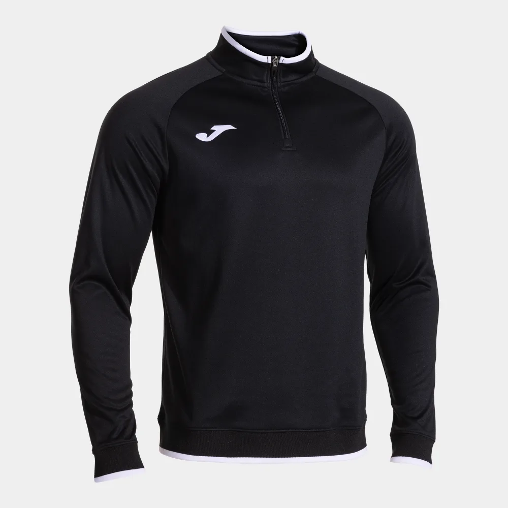 COMBI PREMIUM SWEATSHIRT — SCHWARZ-WEISS