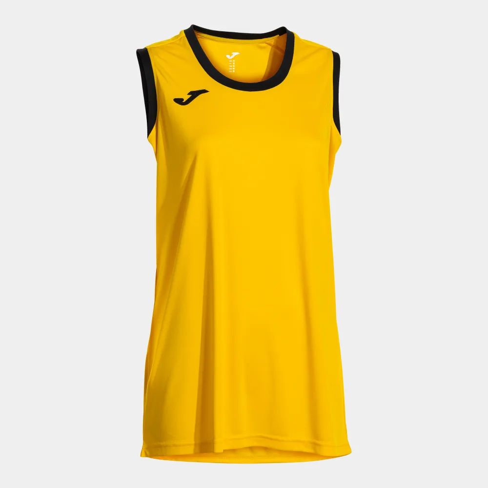 CANCHA SLEEVELESS WOMEN — GELB-SCHWARZ