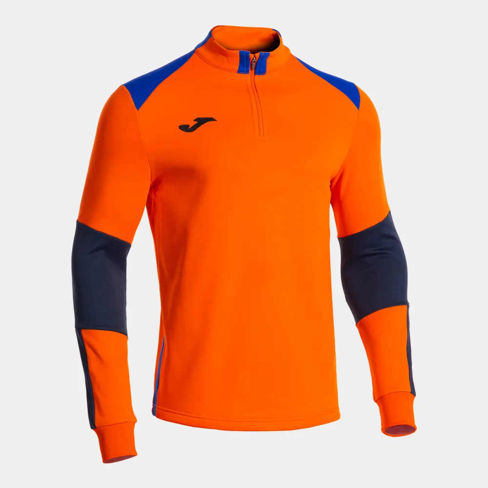 DANUBIO SWEATSHIRT — ORANGE-SCHWARZ