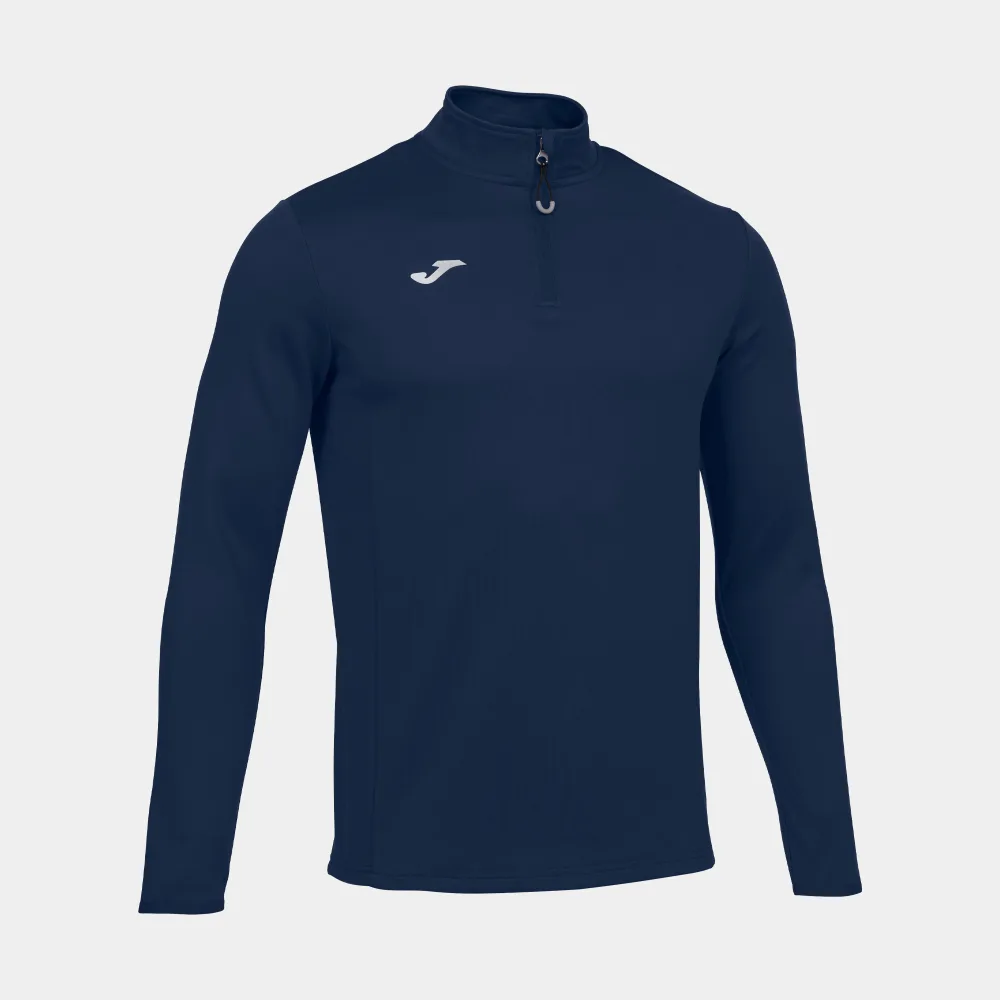 COMBI RUNNING SWEATSHIRT — MARINEBLAU