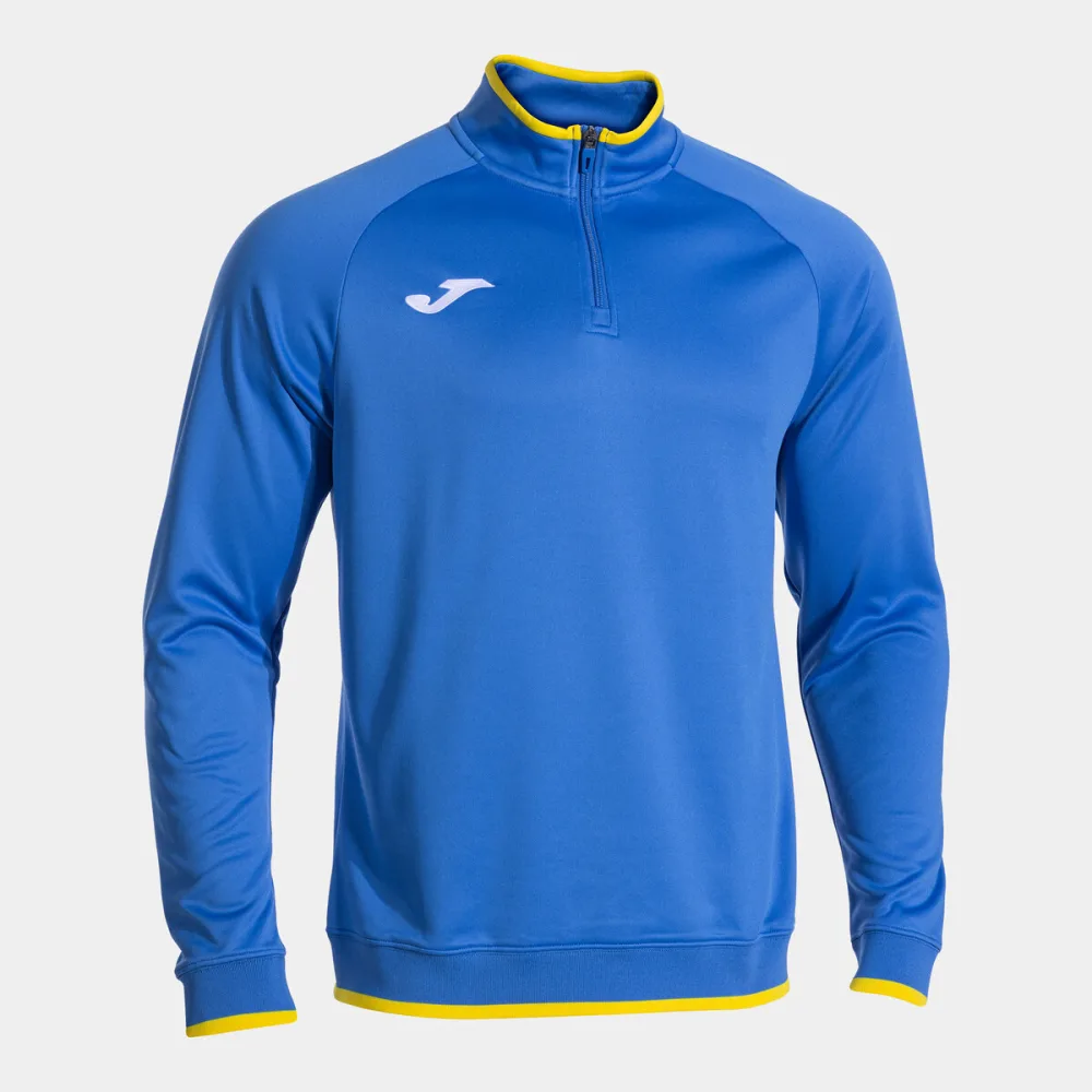 COMBI PREMIUM SWEATSHIRT — ROYALBLAU-GELB