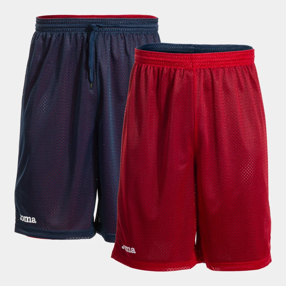 SHORT REVERSIBLE ROOKIE — ROT-MARINEBLAU