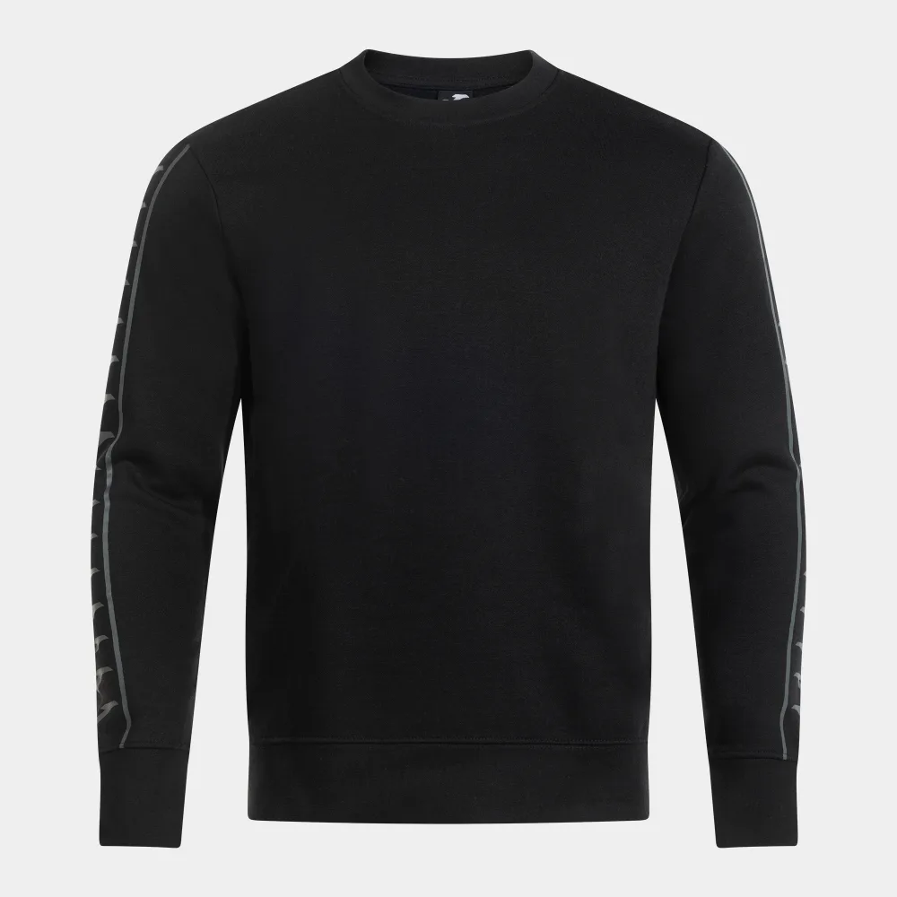 ICONO STREET SWEATSHIRT — SCHWARZ-DUNKELGRAU