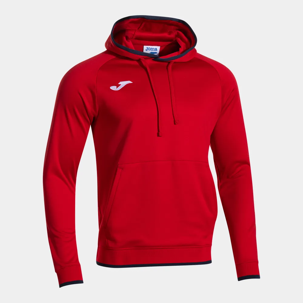 COMBI PREMIUM HOODIE — ROT-MARINEBLAU