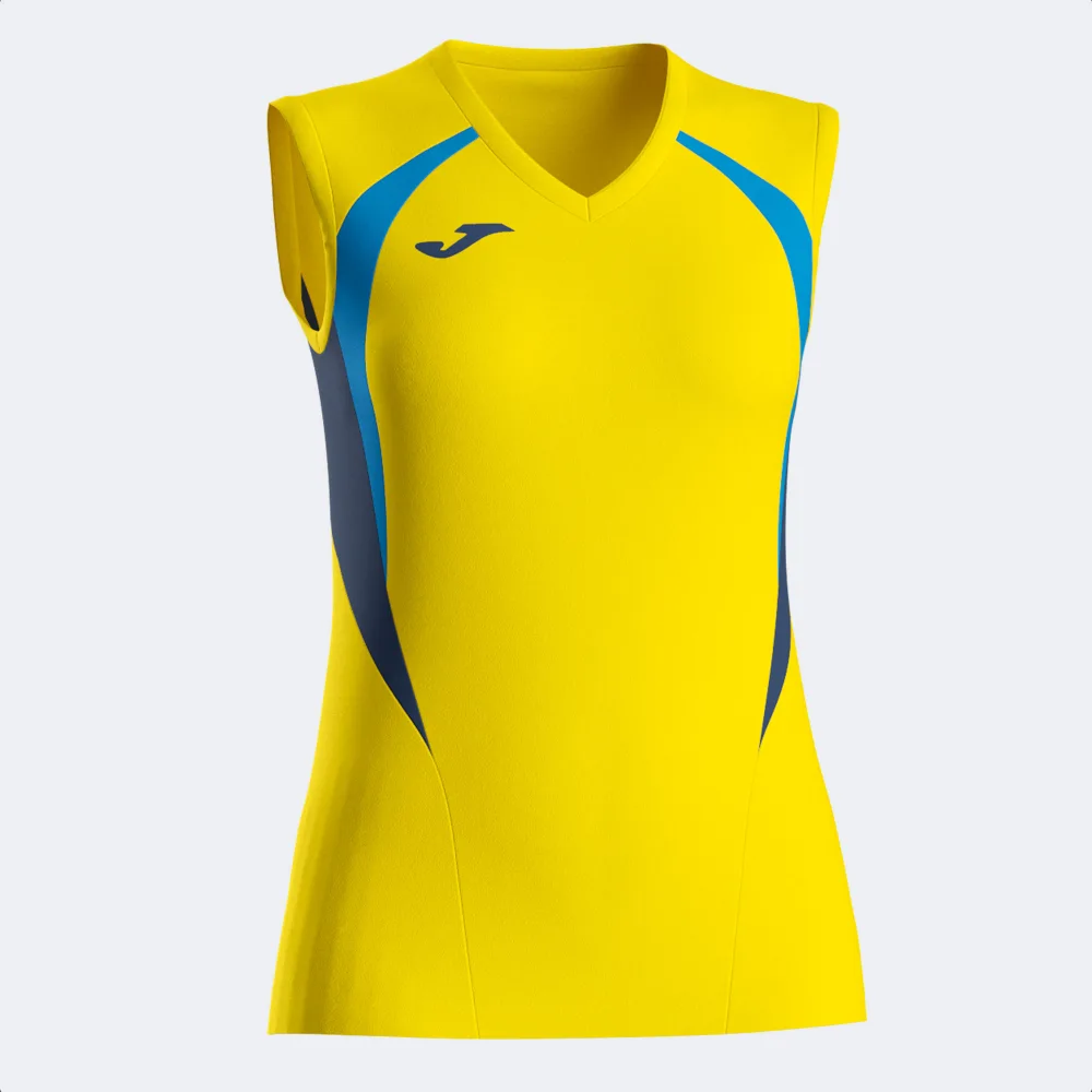 CHAMPIONSHIP 20 SLEEVELESS WOMEN — GELB-ROYALBLAU