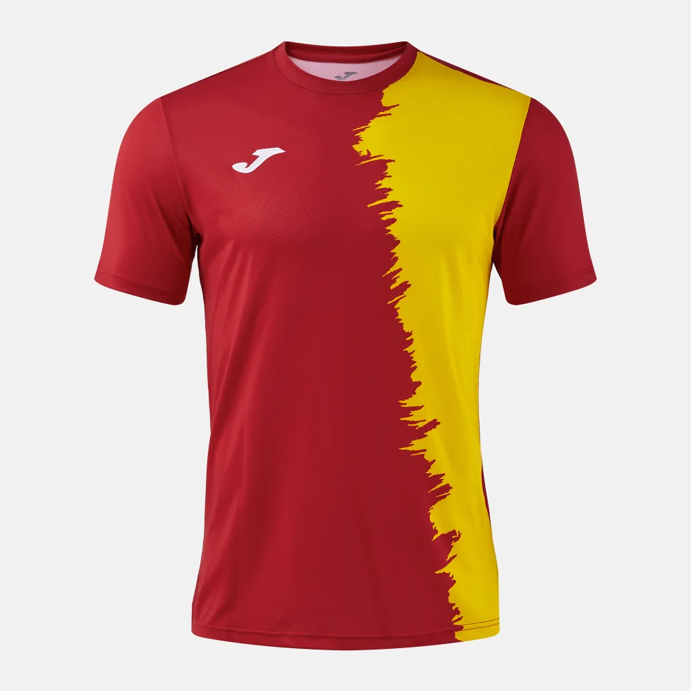 PICASHO SHIRT — ROT-GELB