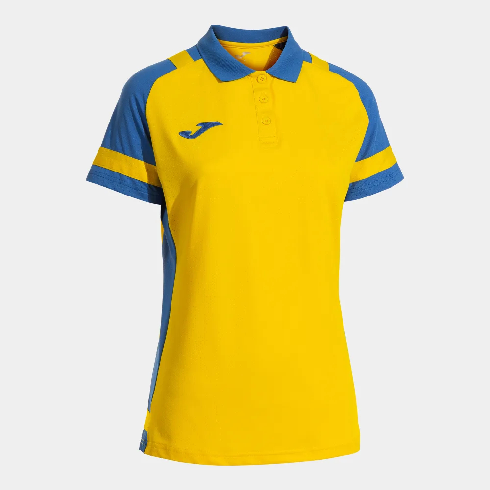 LIDER POLO WOMEN — GELB-ROYALBLAU