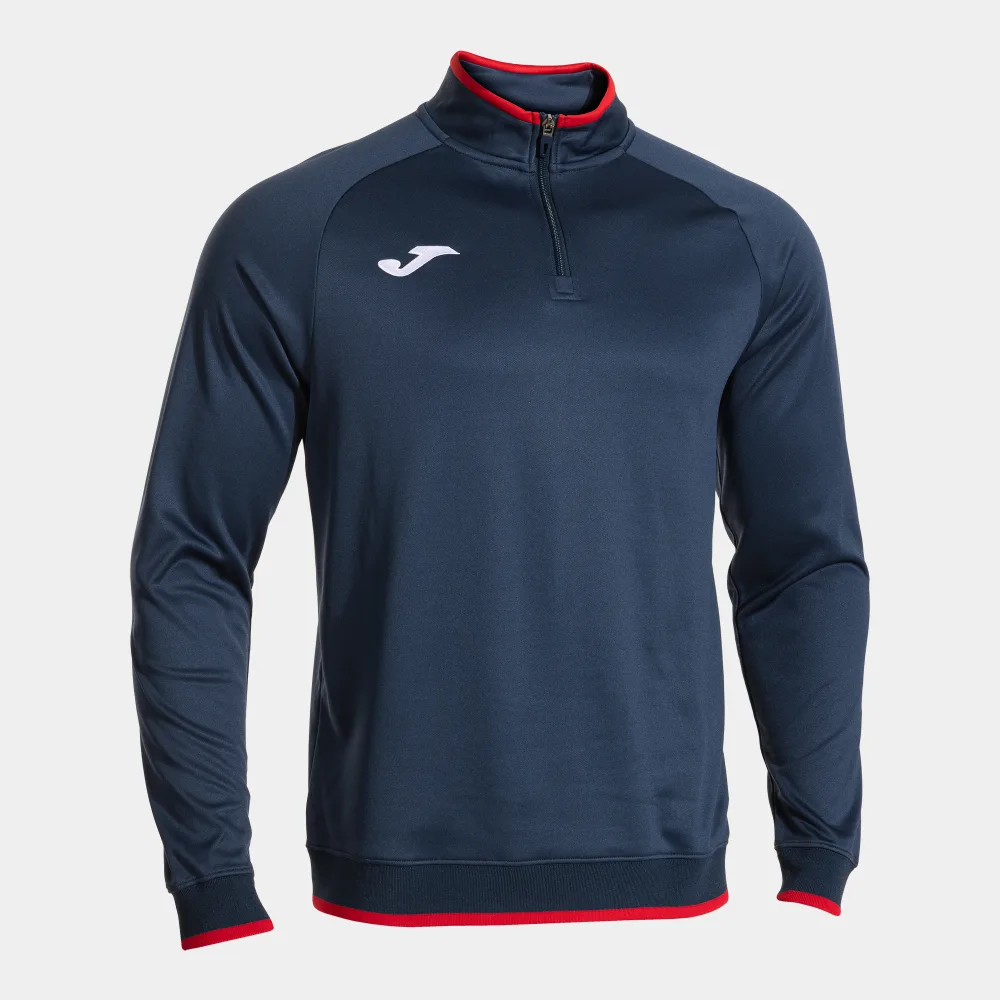 COMBI PREMIUM SWEATSHIRT — MARINEBLAU-ROT