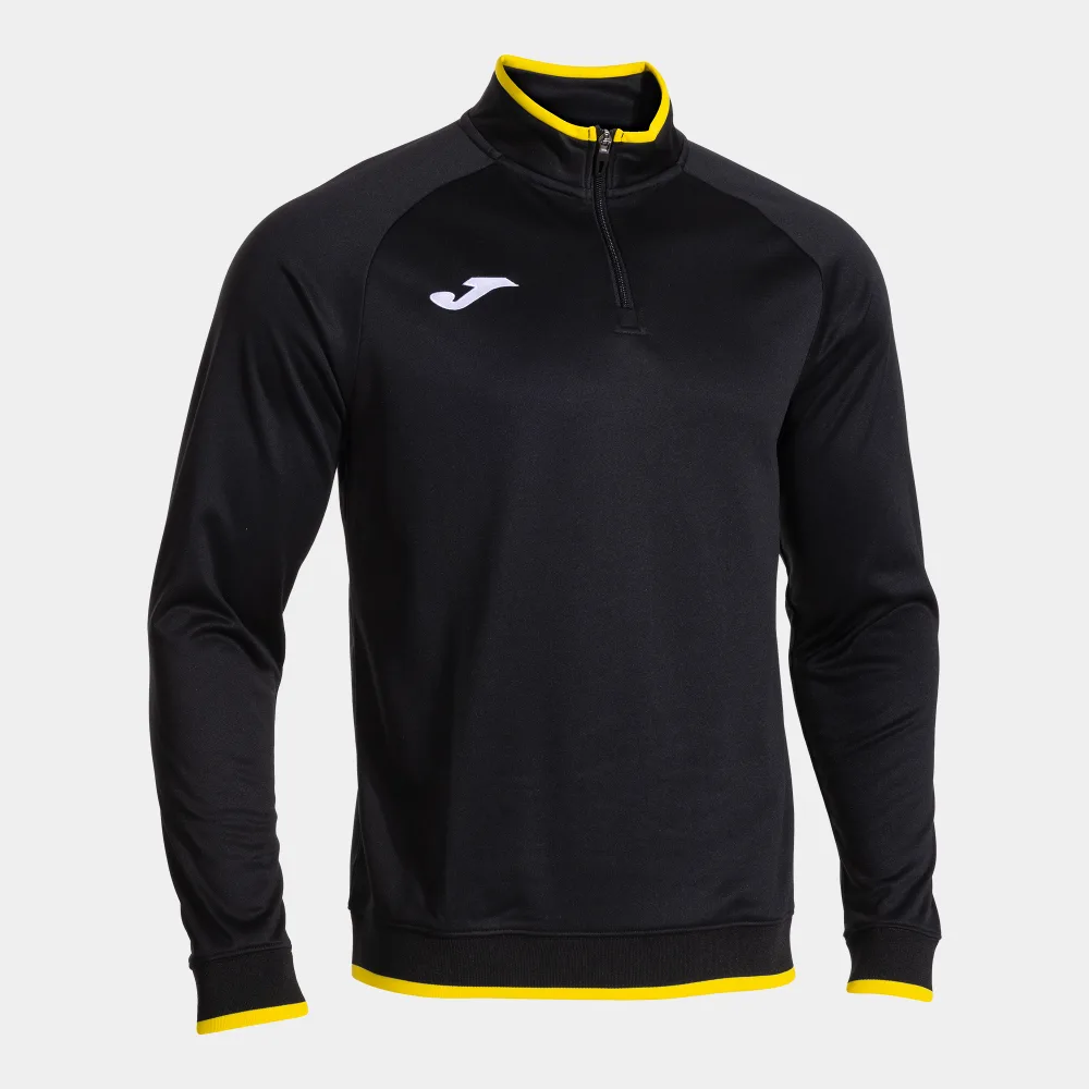 COMBI PREMIUM SWEATSHIRT — SCHWARZ-GELB