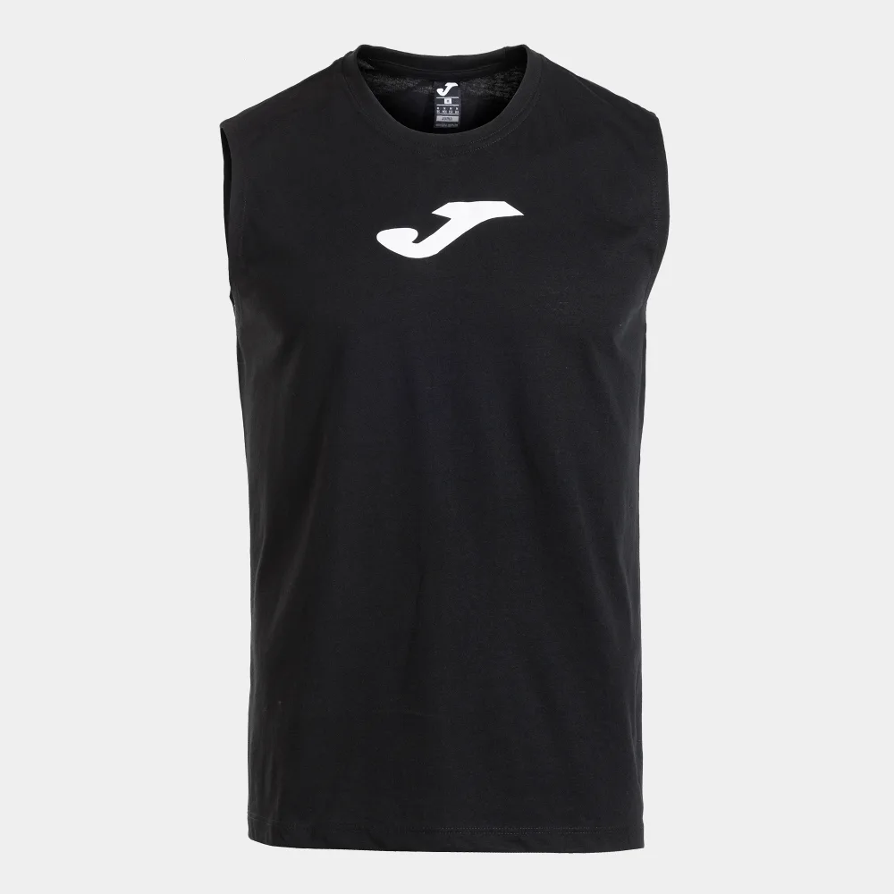 CHALLENGE SLEEVELESS — SCHWARZ