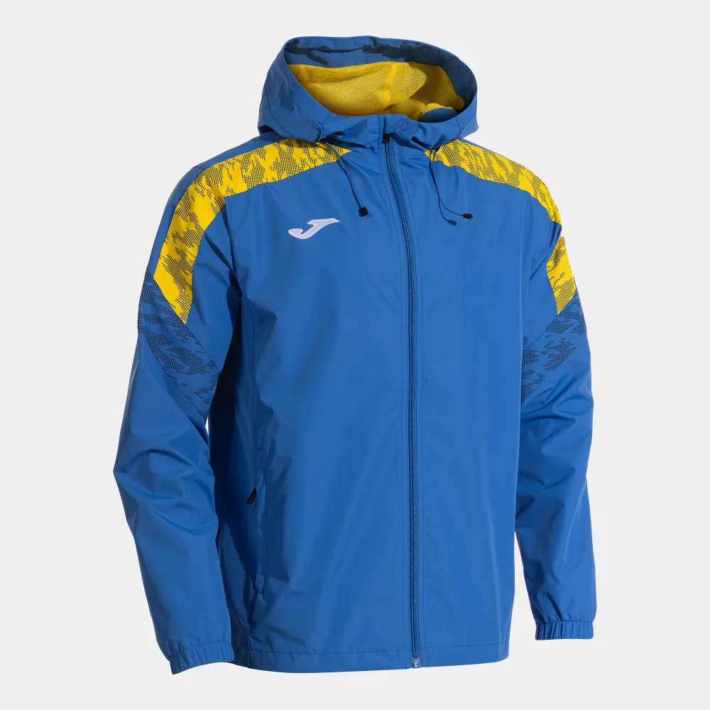 CHAMPIONS VIII REGENJACKE — ROYALBLAU-GELB
