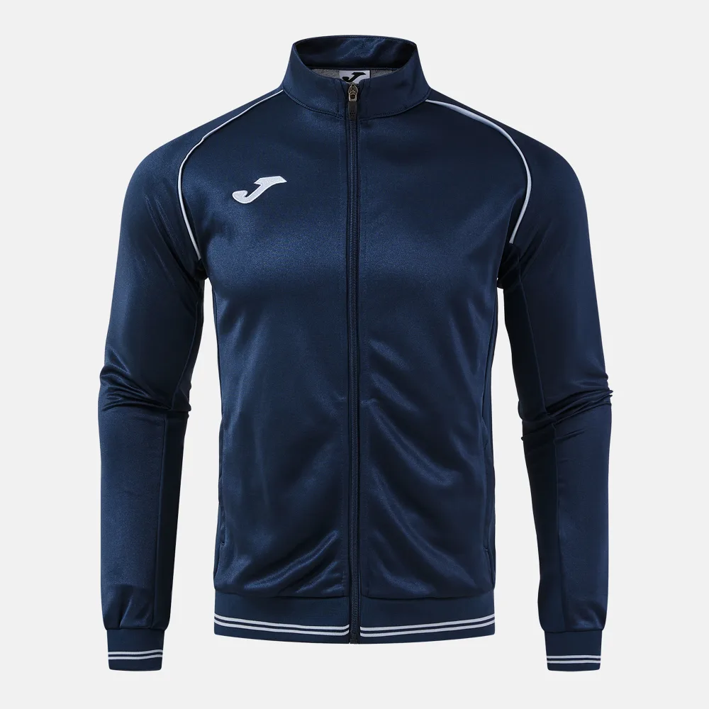 ECO RETRO JACKE — MARINEBLAU-GRAU