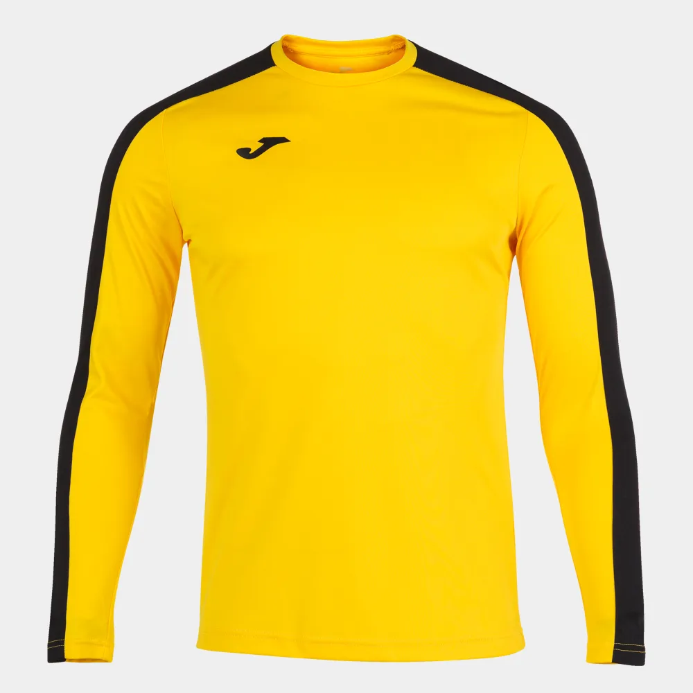 ACADEMY TRIKOT LONGSLEEVE — GELB-SCHWARZ