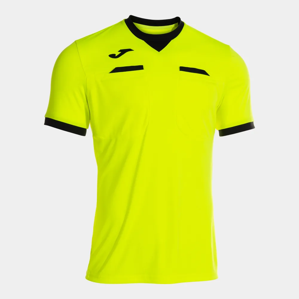 REFEREE SHIRT — FLUORGELB-SCHWARZ