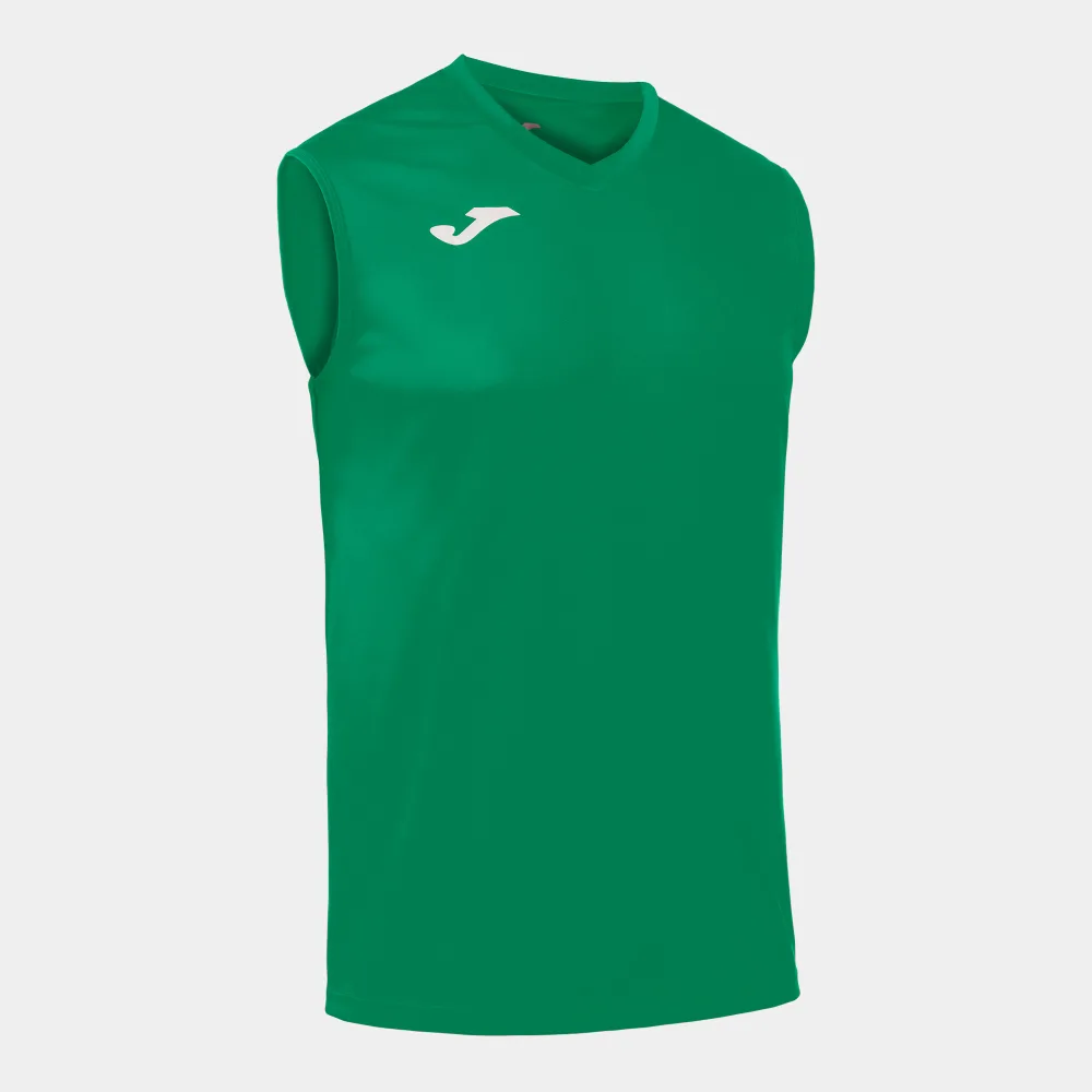 FUNKTIONSSHIRT COMBI OHNE ÄRMEL — GRÜN