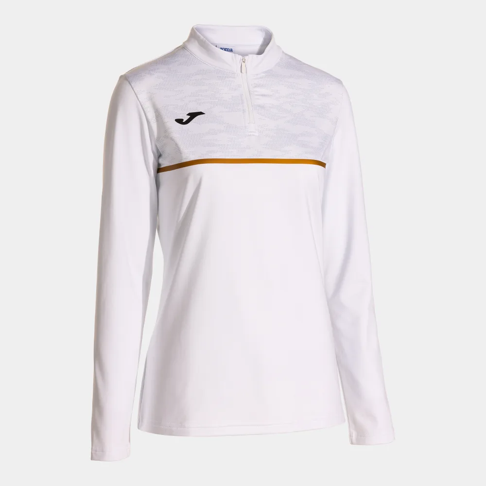 RECORD PRO SWEATSHIRT WOMEN — WEISS