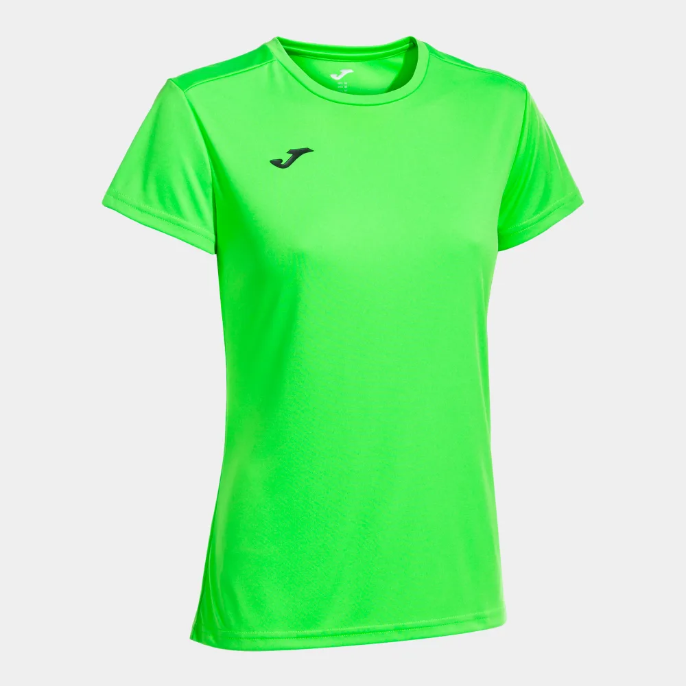 SHIRT COMBI WOMAN — FLUORGRÜN
