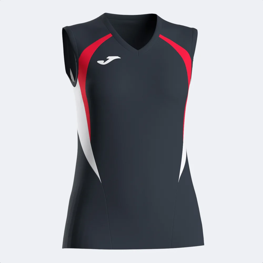 CHAMPIONSHIP 20 SLEEVELESS WOMEN — SCHWARZ-ROT