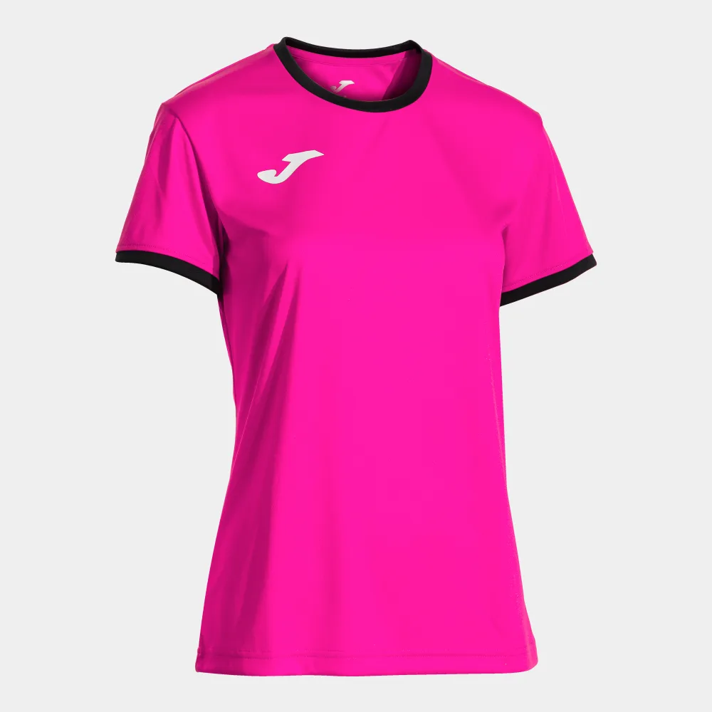 COMBI PREMIUM SHIRT WOMEN — ROSA FLUOR-SCHWARZ