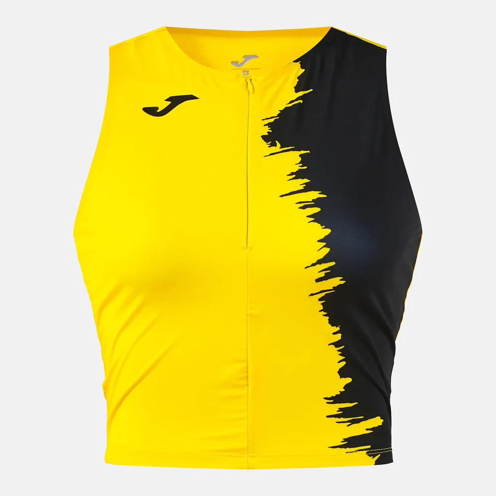 PICASHO TOP — GELB-SCHWARZ