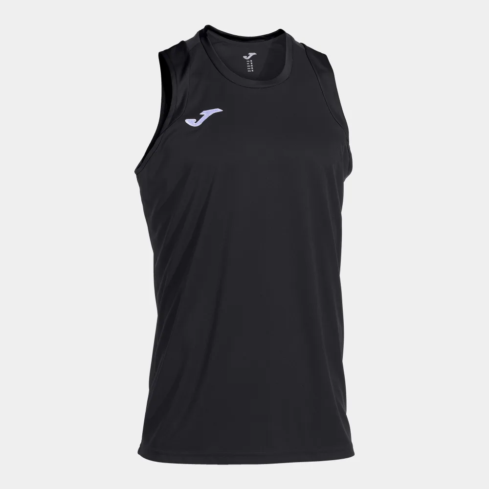 CANCHA SLEEVELESS SHIRT — SCHWARZ