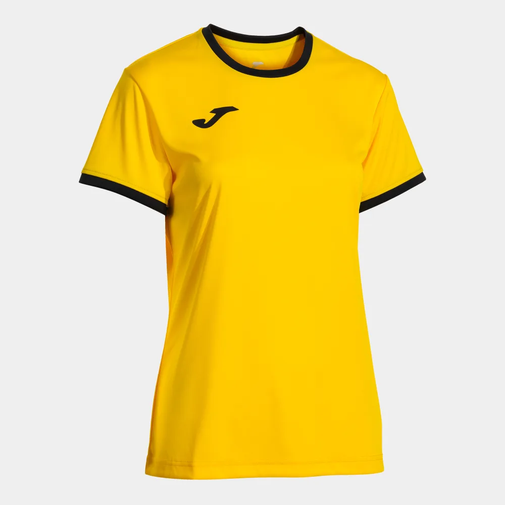 COMBI PREMIUM SHIRT WOMEN — GELB-SCHWARZ
