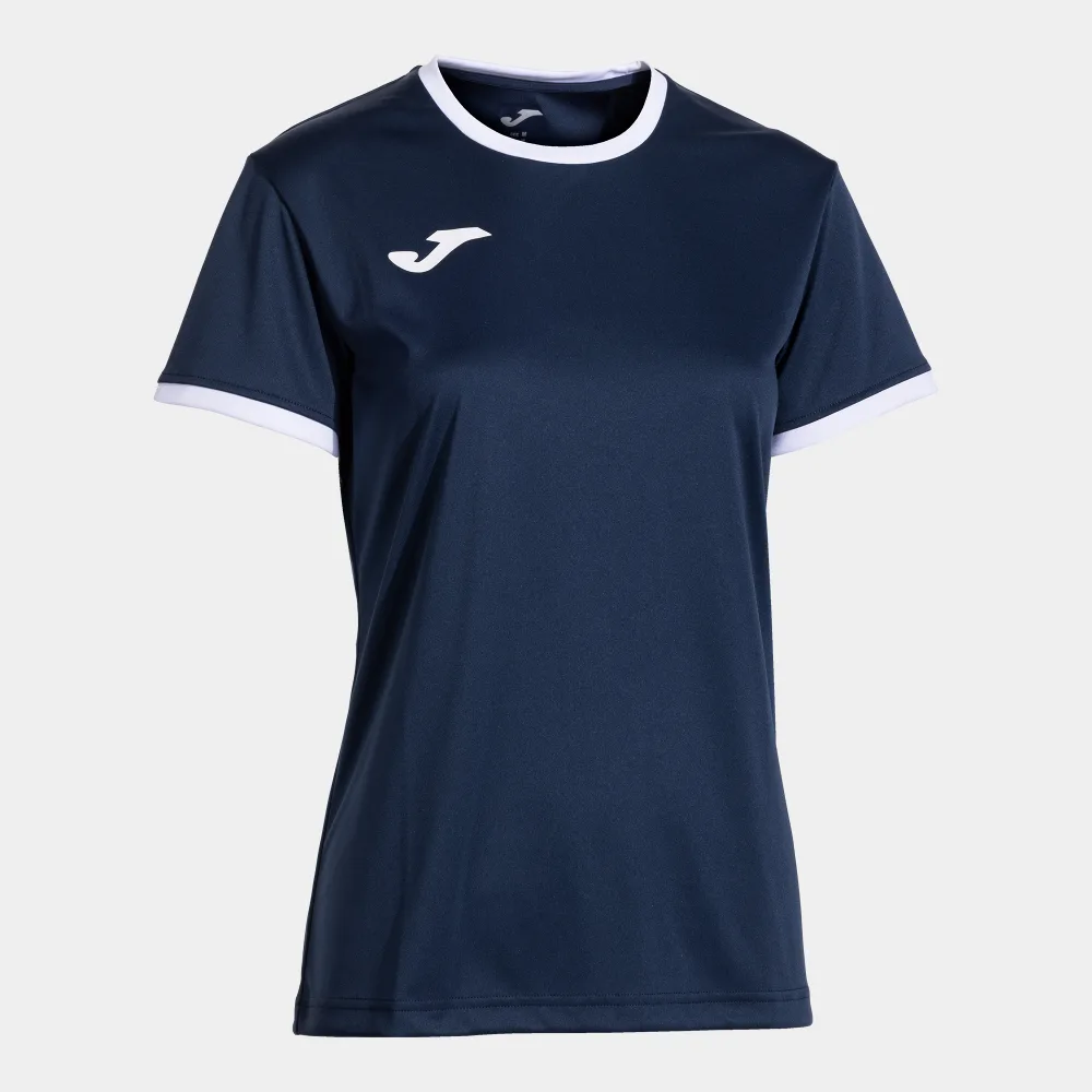 COMBI PREMIUM SHIRT WOMEN — MARINEBLAU-WEISS