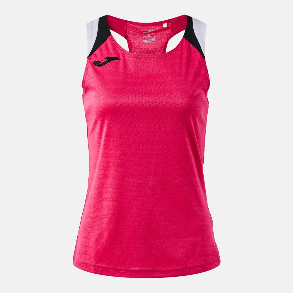 TERRA DANUBIO SLEEVELESS — FUCHSIA-SCHWARZ
