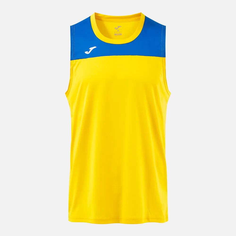 PHOENIX III SLEEVELESS — GELB-ROYALBLAU