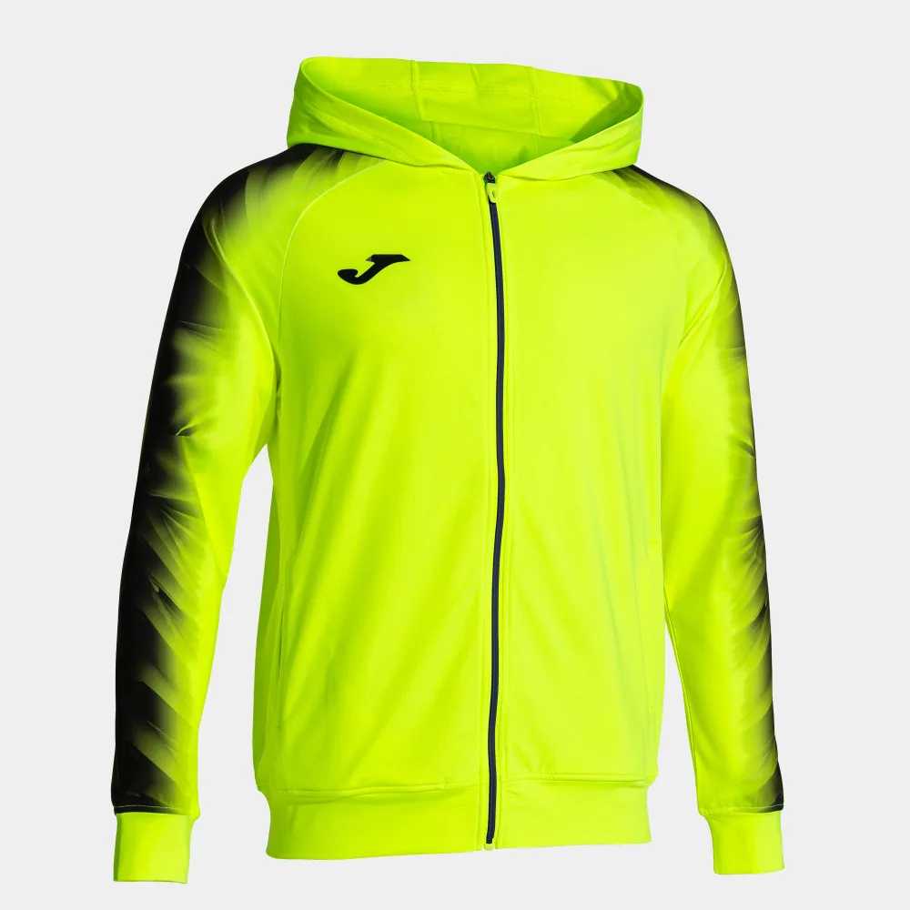 ELITE XI KAPUZENJACKE — FLUORGELB-SCHWARZ