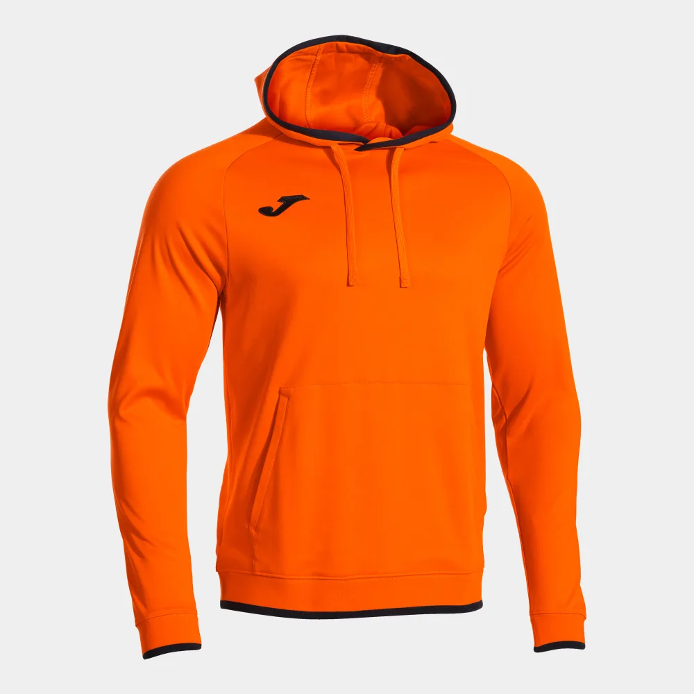 COMBI PREMIUM HOODIE — ORANGE-SCHWARZ