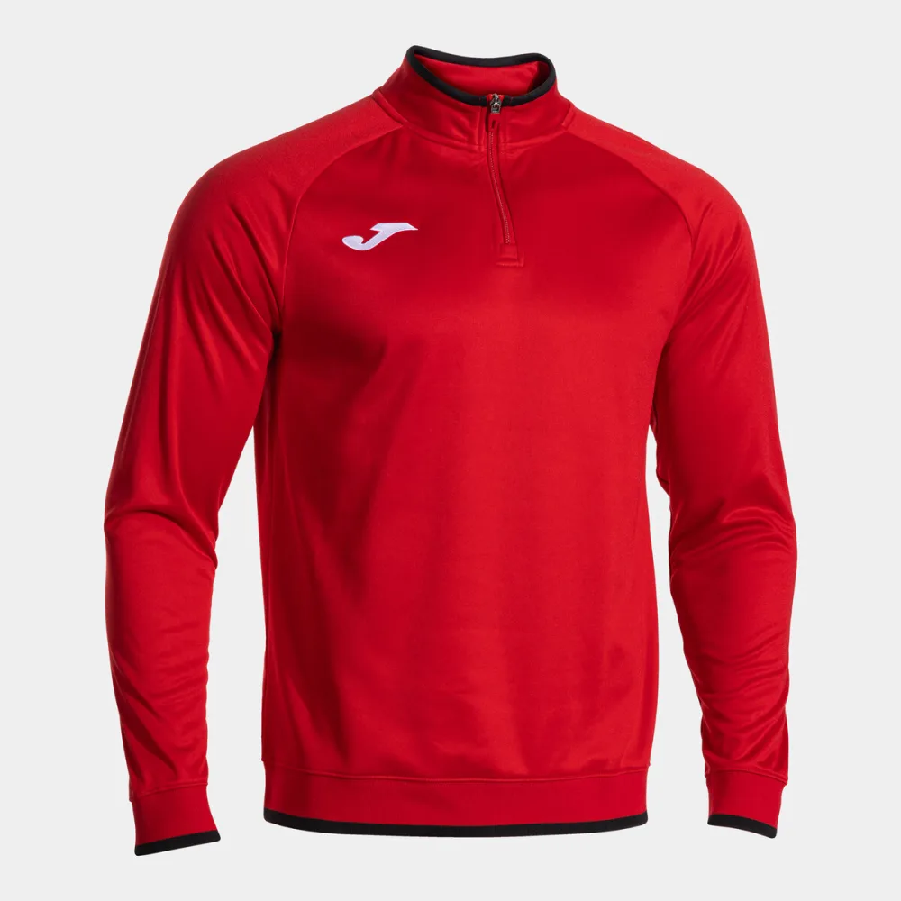 COMBI PREMIUM SWEATSHIRT — ROT-SCHWARZ