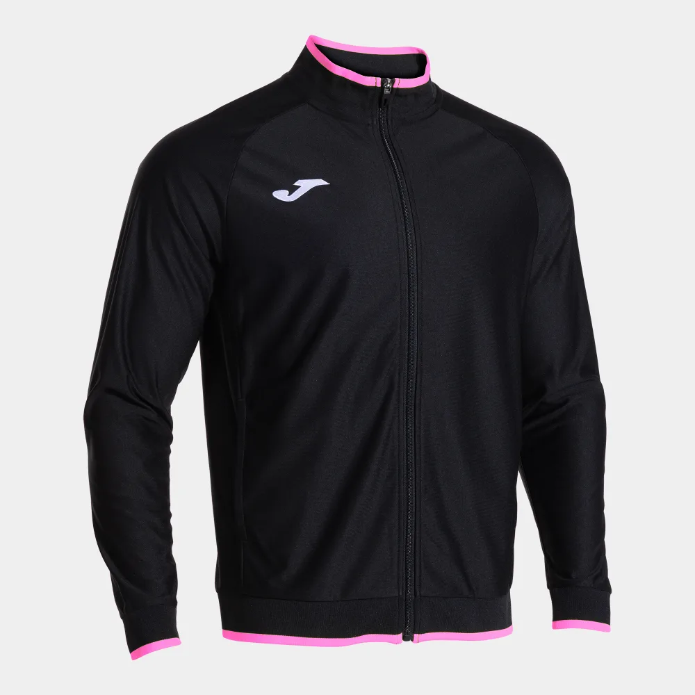 COMBI PREMIUM JACKE — Schwarz Neon-Rosa