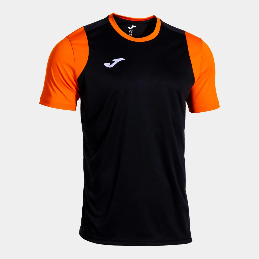 CANCHA SHOOTINGSHIRT — SCHWARZ-ORANGE