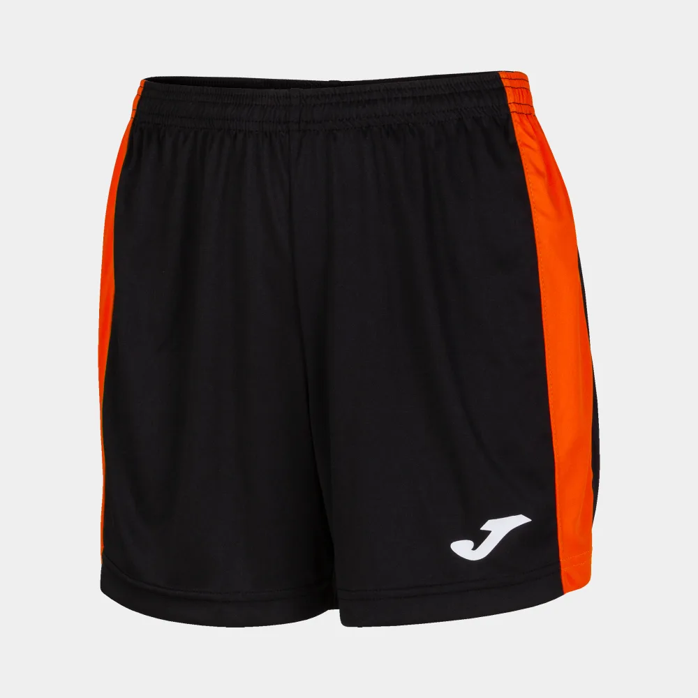 MAXI SHORT — SCHWARZ-ORANGE