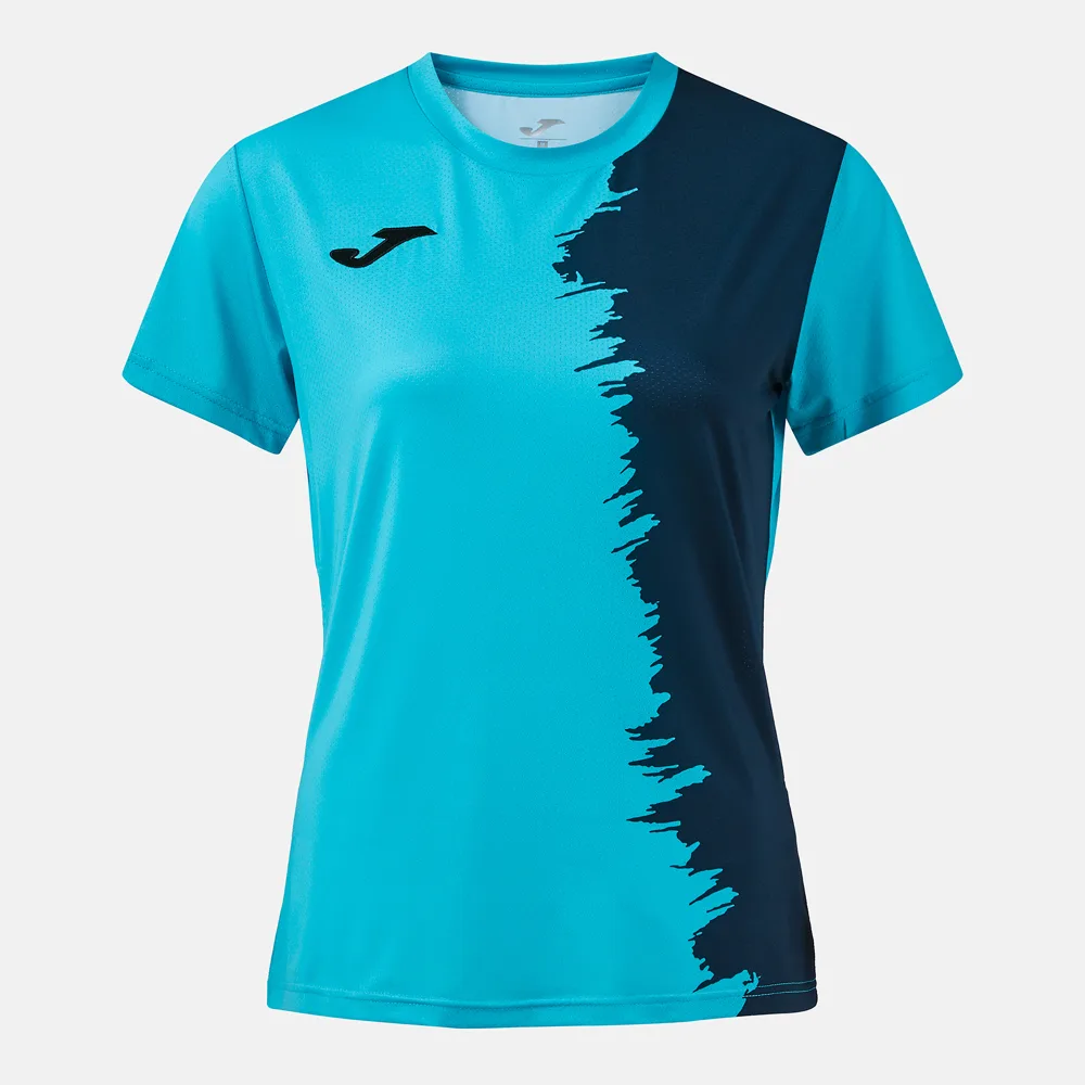 PICASHO SHIRT WOMEN — FLUORTÜRKIS-MARINEBLAU