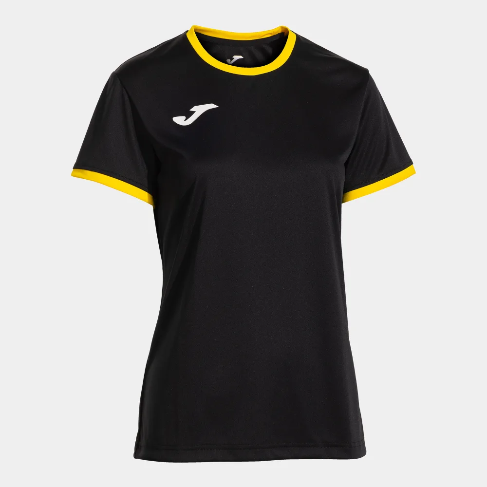 COMBI PREMIUM SHIRT WOMEN — SCHWARZ-GELB