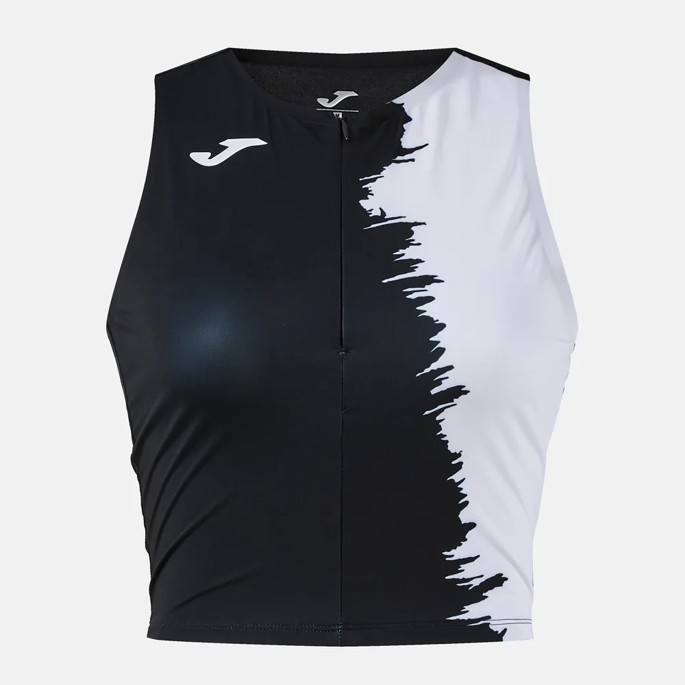 PICASHO TOP — SCHWARZ-WEISS