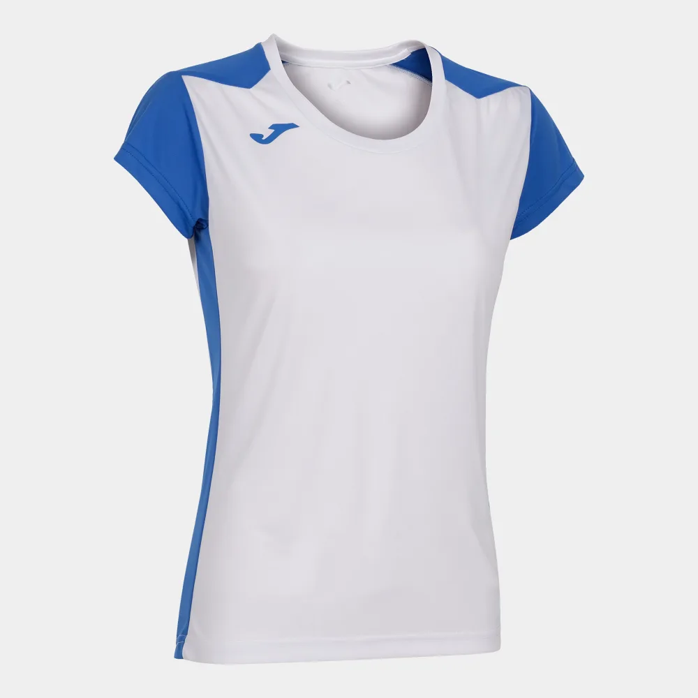 RECORD II SHIRT WOMEN — WEISS-ROYALBLAU