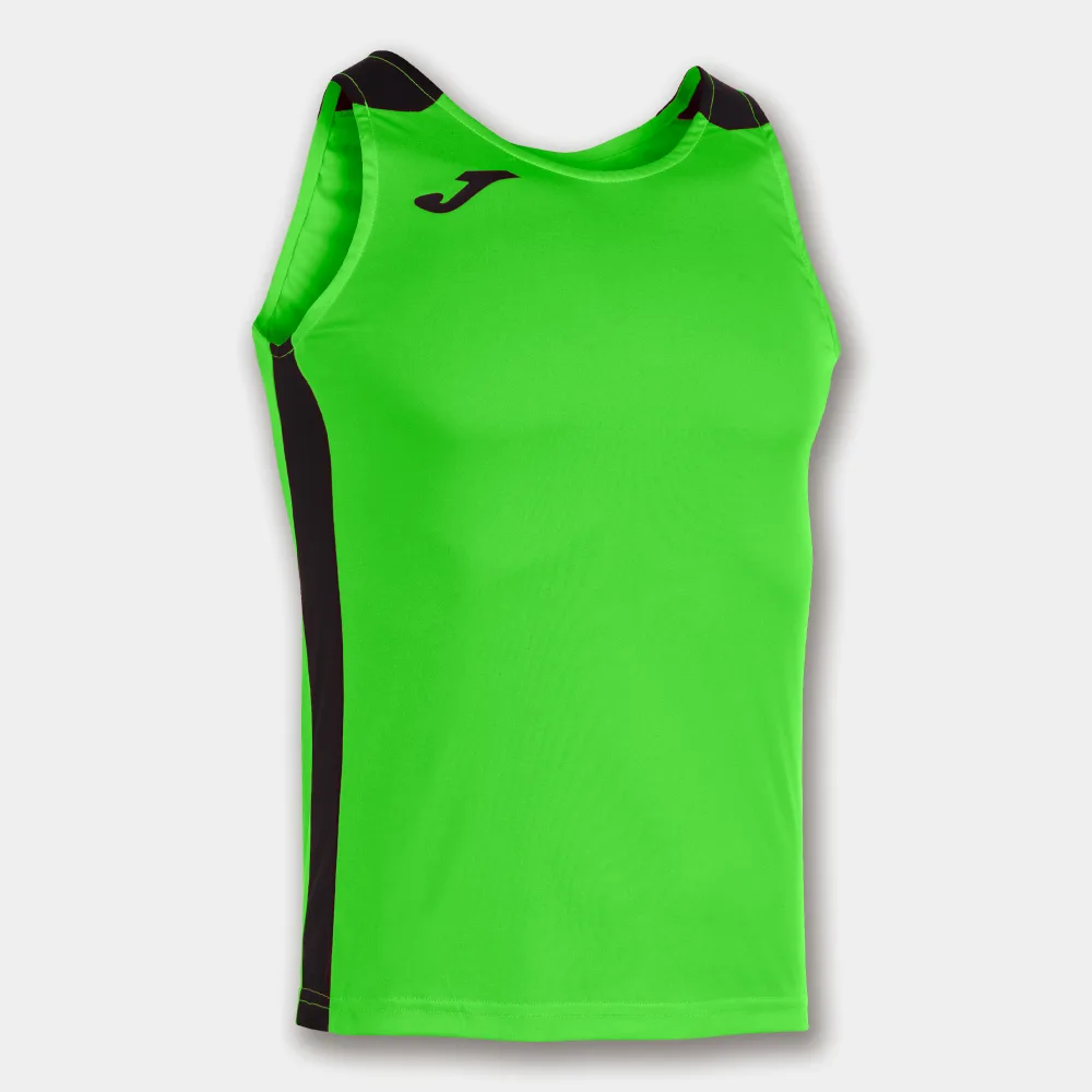 RECORD II SLEEVELESS — NEONGRÜN